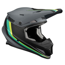 Load image into Gallery viewer, Thor Adult Sector MX Helmet - Runner Grey Teal - MIPS