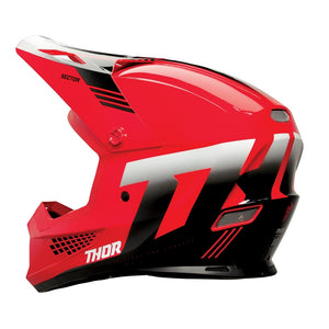 Thor Sector 2 Adult MX Helmet - Carve Red/White