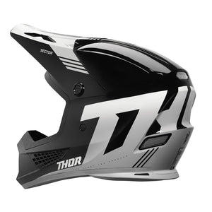Thor Sector 2 Adult MX Helmet - Carve Black/White