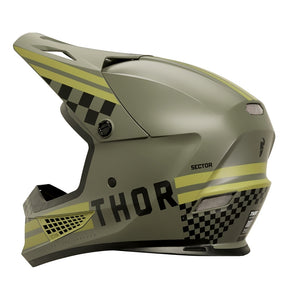 Thor Sector 2 Adult MX Helmet - Combat Army/Black