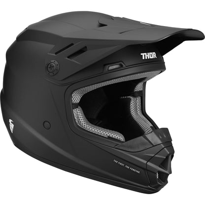 Thor Youth Sector MX Helmets - Matt Black