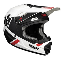 Load image into Gallery viewer, Thor Youth Sector MX MIPS Helmet - Slit White Black S22