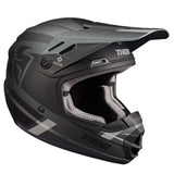 Thor Youth Sector MX MIPS Helmet - Slit Charcoal Black