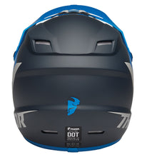 Load image into Gallery viewer, Thor Youth Sector MX Helmets - Chev Blue Light Grey