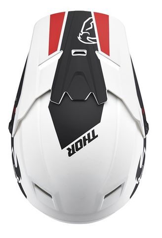 Thor Youth Sector Helmet Visor Kit - Split White Black - S21