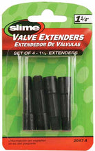 Load image into Gallery viewer, The valve externder four pack is designed to fit to valve stems to allow easier access AMS-2047-A