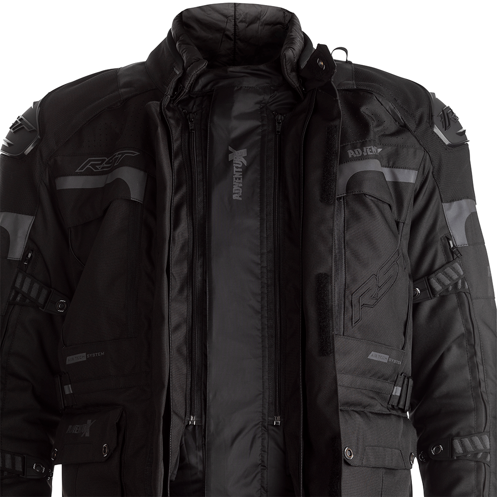 RST ADVENTURE-X TEXTILE JACKET [BLACK]