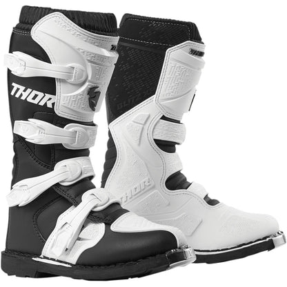 Thor Adult Ladies XP Blitz MX Boots - Black White