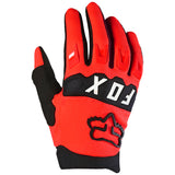 FOX YOUTH DIRTPAW GLOVES [FLO RED]