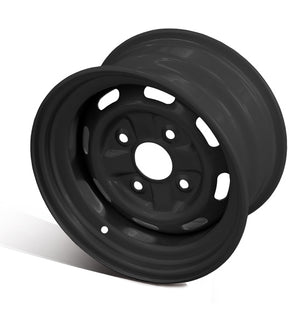 101 ATV Steel Powder Coated Rims - Satin Black