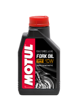 Load image into Gallery viewer, Motul 10W Fork Oil Factory Line Semi Synthetic 1 LITRE