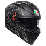 AGV K5 S Helmet TORNADO BLACK SILVER