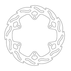 Moto Master Flame Rear Brake Rotor - Yamaha YZF-R6 99-02 R1 02-03