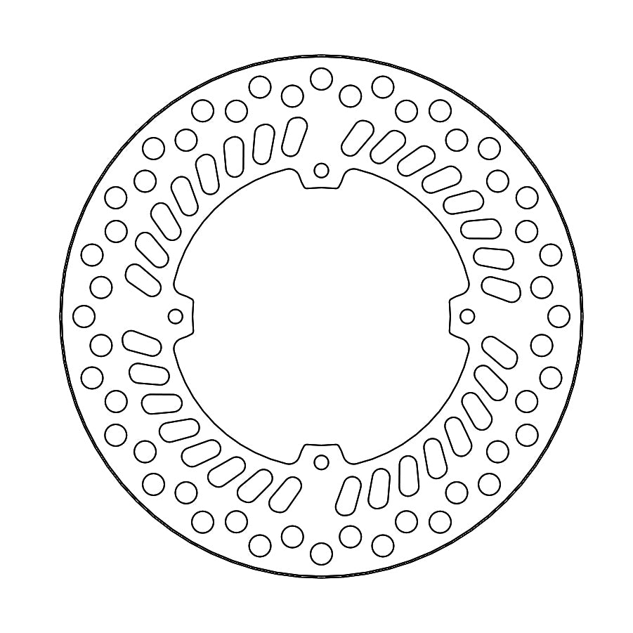 BRAKE DISC FRONT MOTO MASTER OEM STYLE HONDA CR125R CR250R CR500R 92-94 CRF230F 04-09 CRF230L 08-09