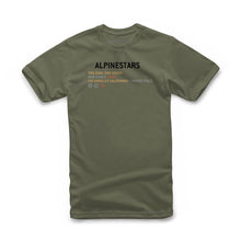 Load image into Gallery viewer, Alpinestars Quest Tee Military