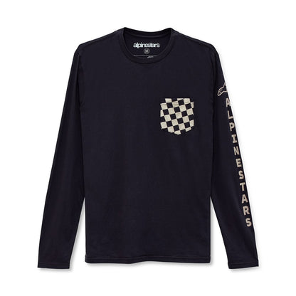 Alpinestars Check Long Sleeve Tee Black