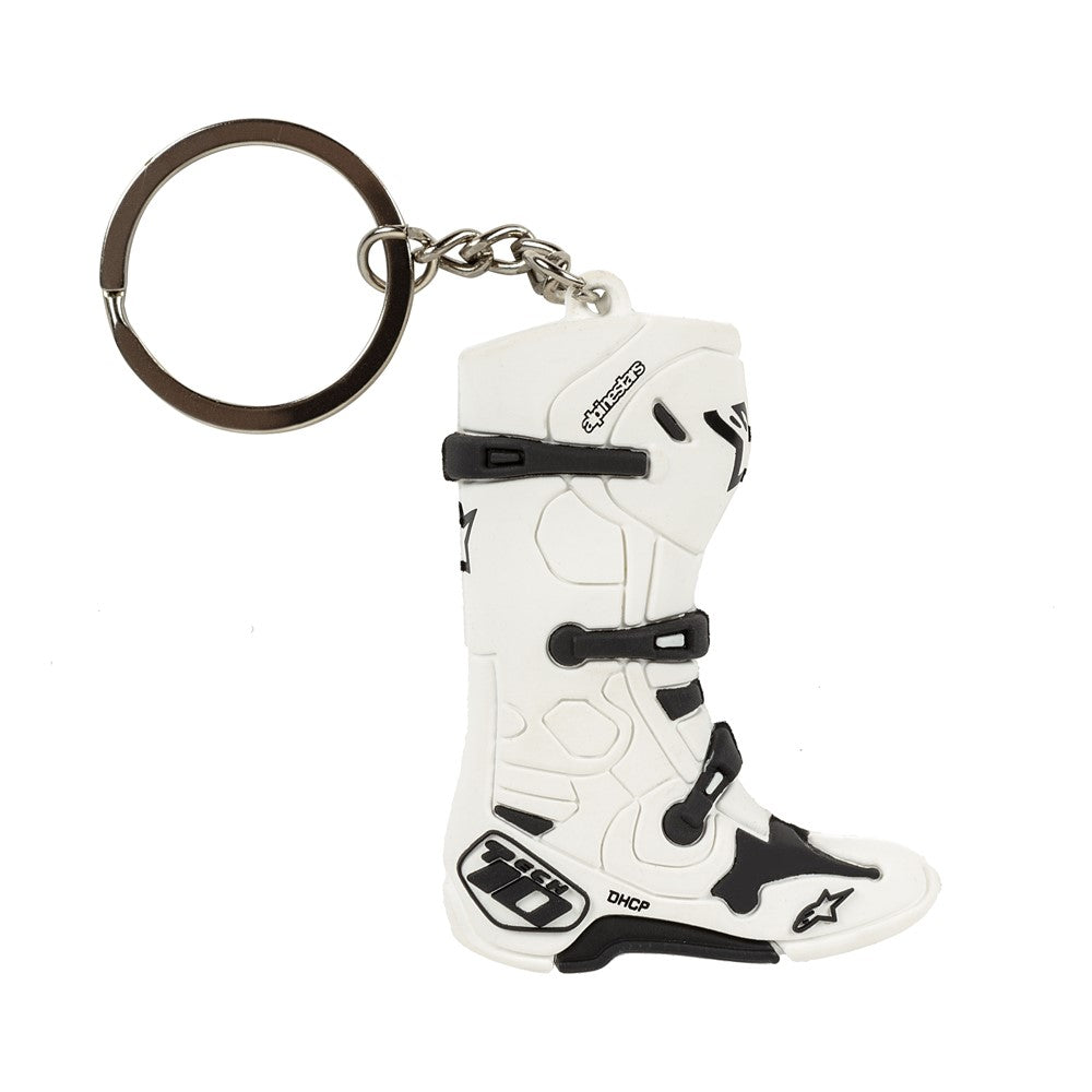 Alpinestars New Tech 10 Boot Key Fob White