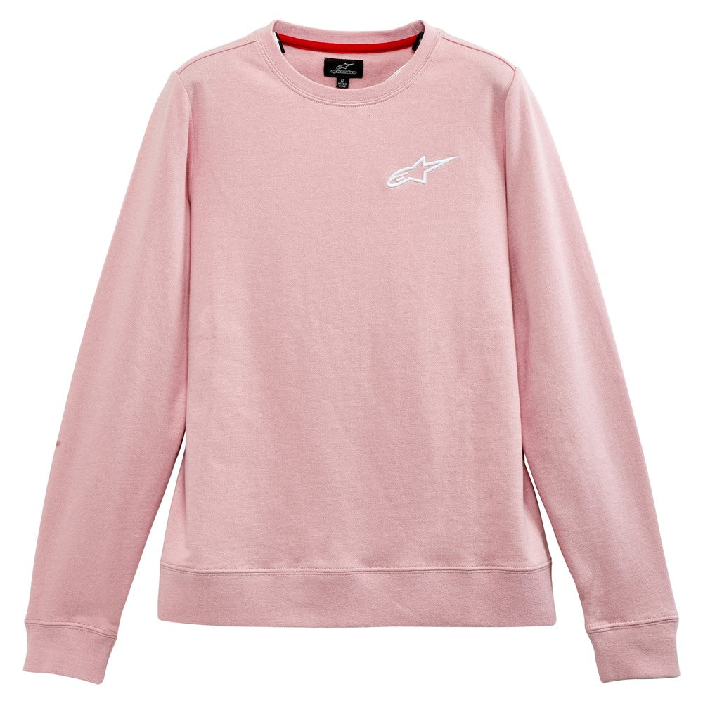 Alpinestars Womens Ageless Chest Crew Pink