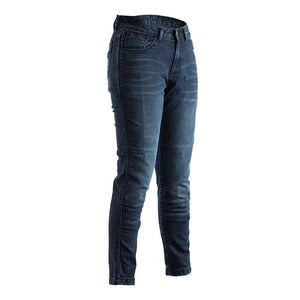 RST : Ladies 18 : Kevlar Motorcycle Jeans : Blue : Aramid