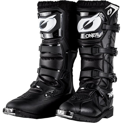 Oneal : Adult 11US : Rider Pro MX Boots : Black