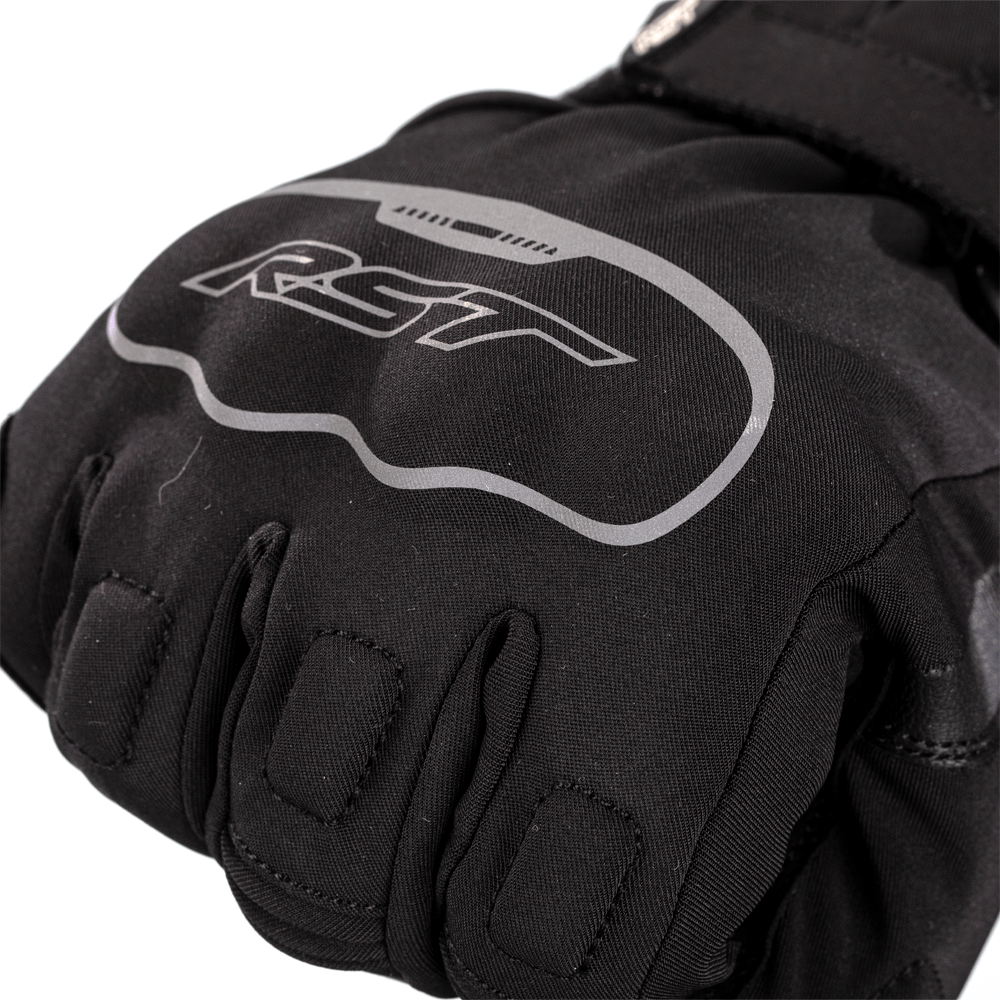 RST AXIOM WP LEATHER GLOVE [BLACK]