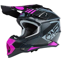 Load image into Gallery viewer, Oneal Youth 2 Series MX Helmet - Rush Pink/Black