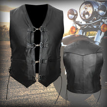 Load image into Gallery viewer, Speed-X Leather Vest