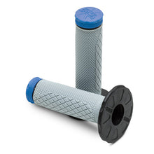 Load image into Gallery viewer, MX Tri Density Grips - Full Diamond - Blue
