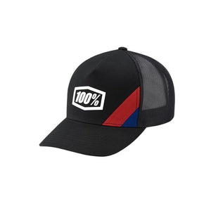 100% Cornerstone X-Fit Hat Black