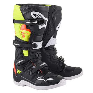 Alpinestars Tech-5 Adult MX Boots Black/Red