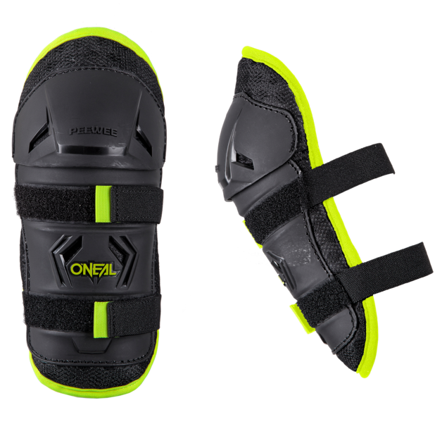 Oneal Peewee Knee Guards - Neon Yellow