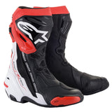 Alpinestars Supertech R Boots - Black White Red