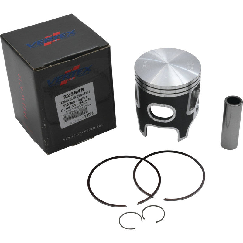 Vertex Piston Kit - Yamaha YZ250 YZ250X 99-21 - 66.35mm (B)