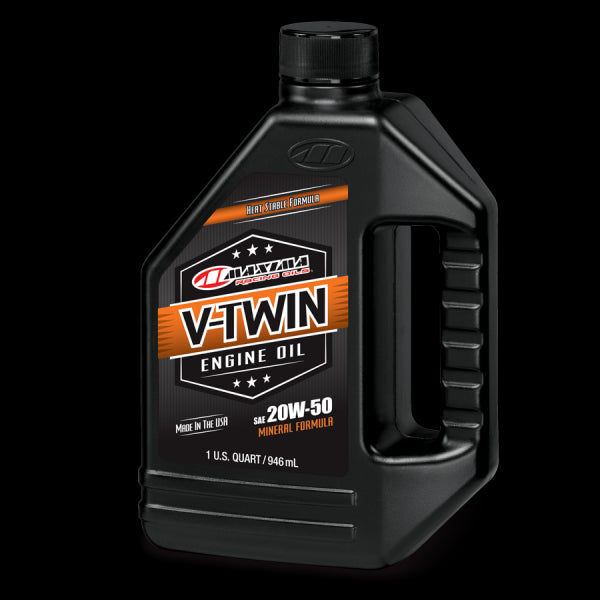 Maxima V-Twin 20W50 Mineral - 946ml - 1QT