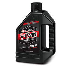 Load image into Gallery viewer, Maxima V-Twin 20W50 Full Synthetic Oil - 946ml