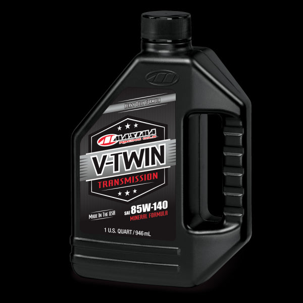 Maxima V-Twin 85W140 Mineral Transmission Gear Oil - 946ml - 1QT