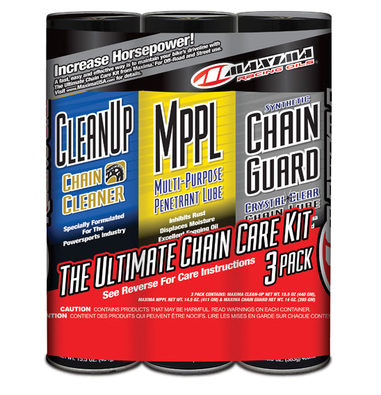 Maxima Chain Care Pack : Chain Guard : Chain Cleaner : MPPL