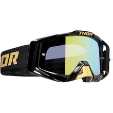 Load image into Gallery viewer, Thor Adult Sniper Pro MX Goggles - Divide Gold Black S22