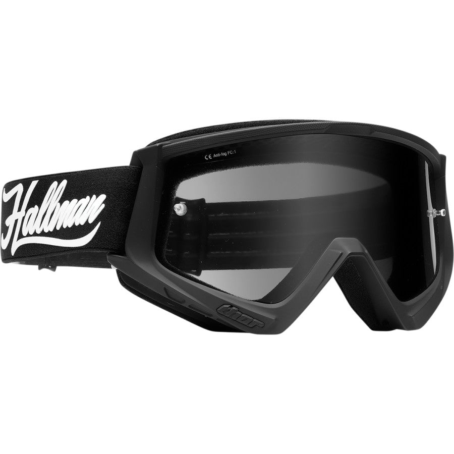 Thor Adult Combat Racer MX Goggles - Hallman Black