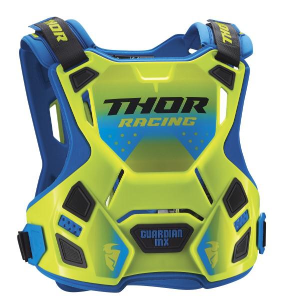 Thor Adult M/L Guardian MX Chest Protector - Green Blue