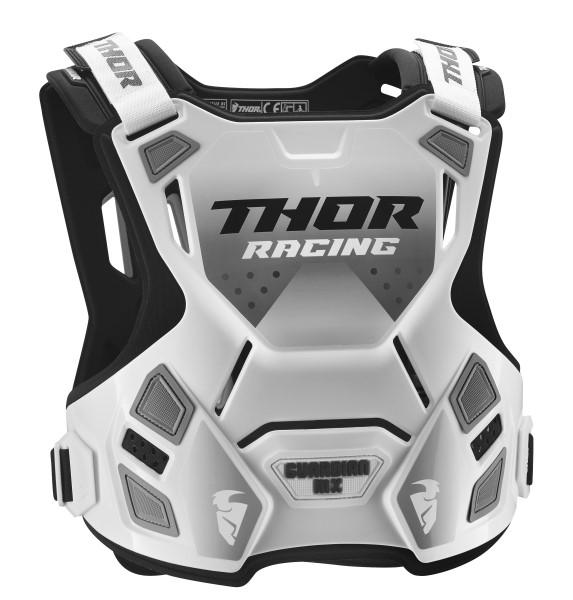 Thor Adult XL-2XL Guardian MX Chest Protector : White