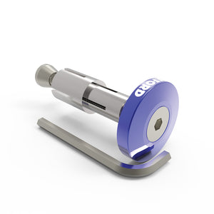 Oxford Handlebar Ends 2 - Pair - Blue