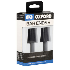 Oxford Handlebar Ends 3 - Pair - Black