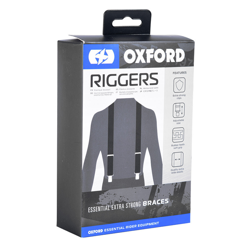 Oxford Riggers Pant Brace - Black