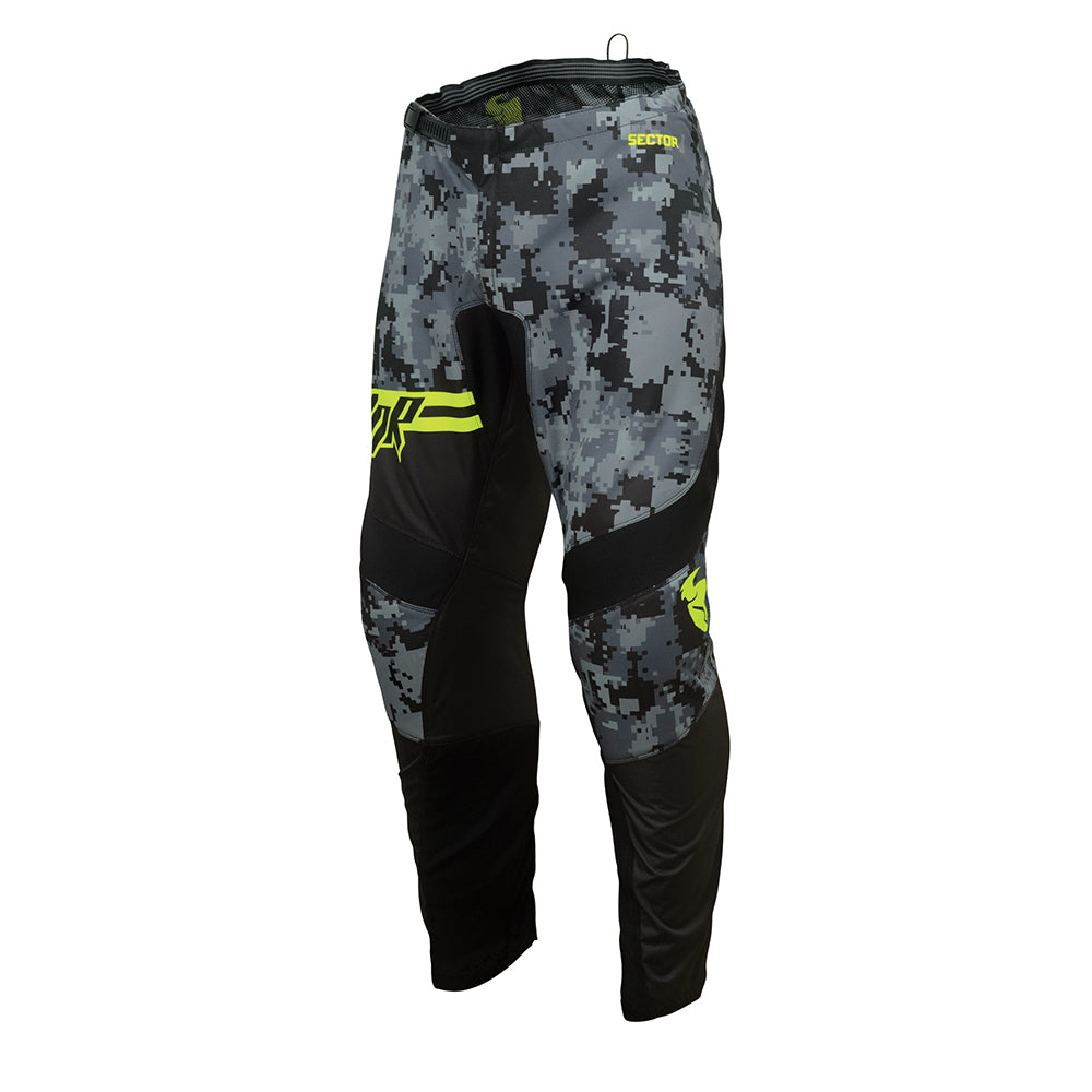 Thor Sector Adult MX Pants - Digi Black/Camo