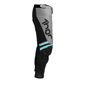 Thor Adult Pulse MX Pants - Cube Black Mint - S22