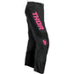 Thor Sector Womens MX Pants  - MINIMAL BLACK/PINK