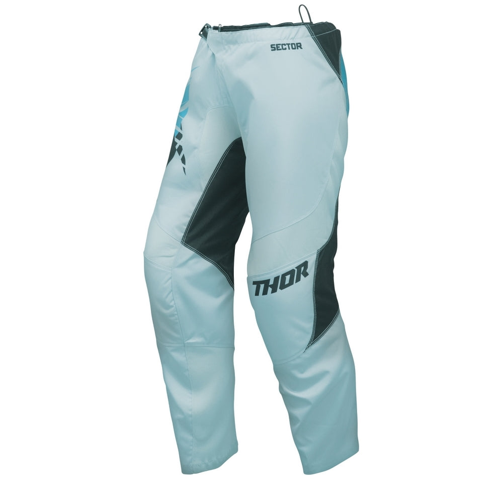 Thor Sector Womens MX Pants - Split Starlight Blue/Black