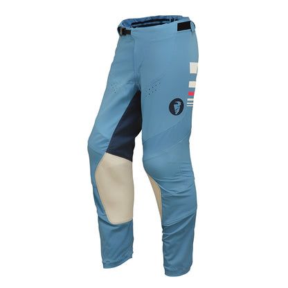 Thor Prime Womens MX Pants - Blaze Blue Steel/Vintage White