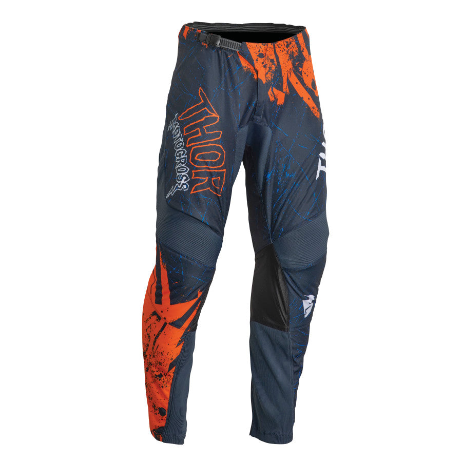 Thor Sector Youth MX Pants - MIDNIGHT/Orange